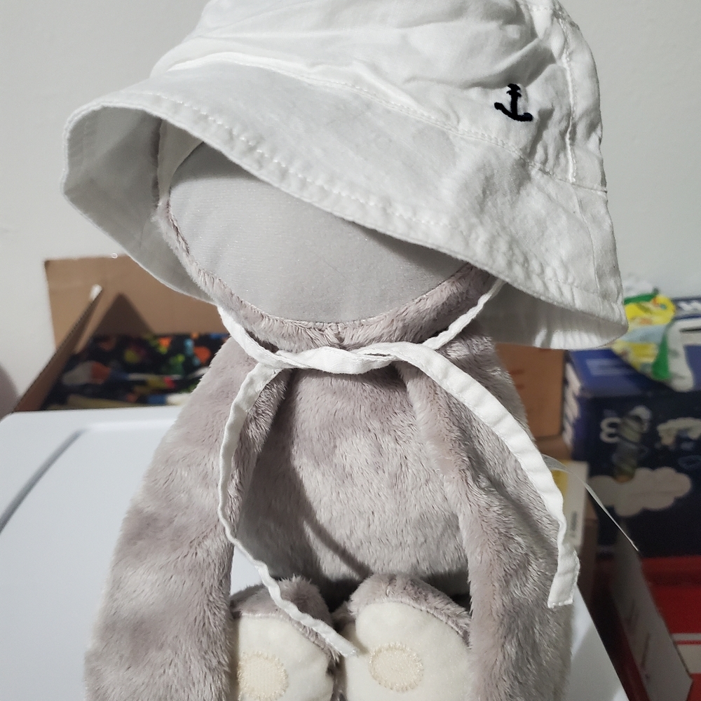 Nautical baby bucket hat